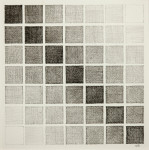 Spiegeling 5 werk op papier 25 x 25 cm (2016)